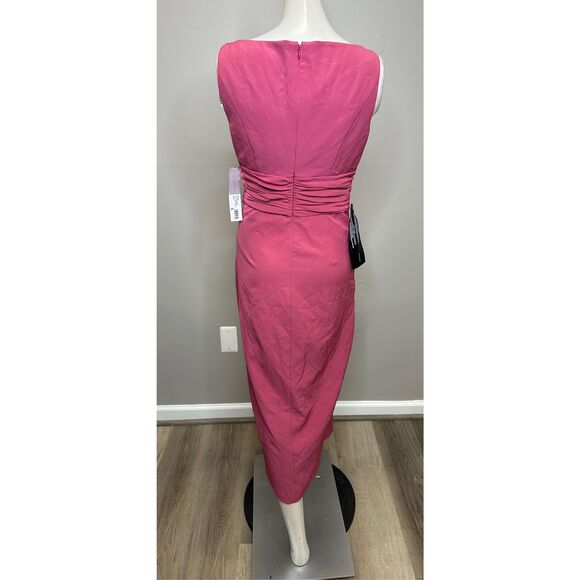 NWT KAY UNGER SABINA KNOT DRESS SIZE 4 $278 - Picture 8 of 10